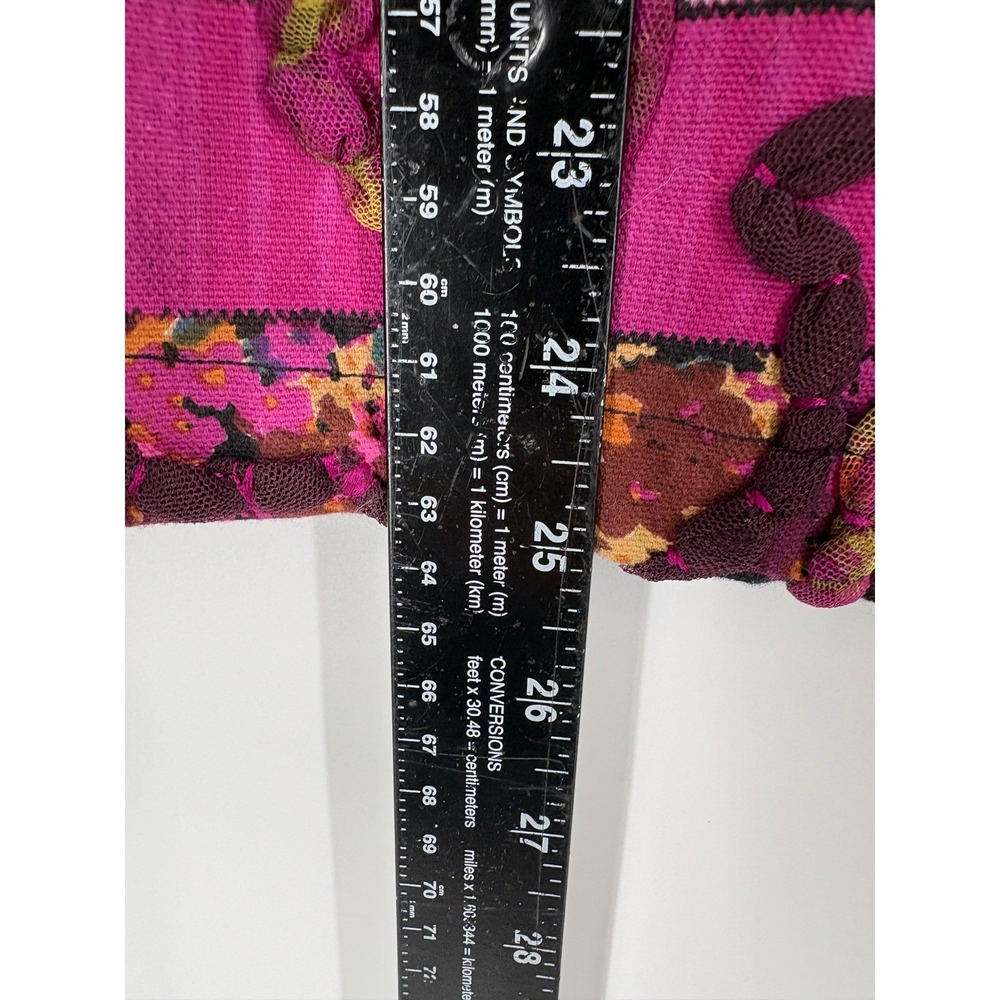 Choices Women's L‎ Geometric Print Button Up Jacket Multi Color - Picture 6 of 9